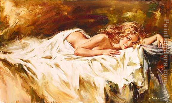 Intimate Thoughts painting - Andrew Atroshenko Intimate Thoughts art painting